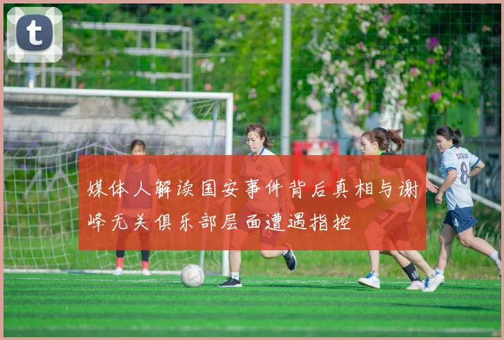 媒体人解读国安事件背后真相与谢峰无关俱乐部层面遭遇指控